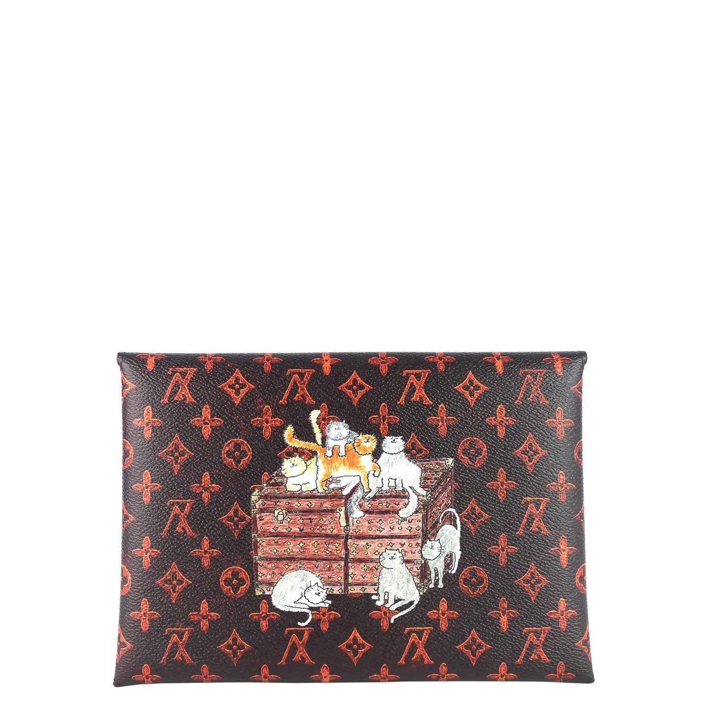 Louis Vuitto Catogram Kirigami GM Pochette Bag