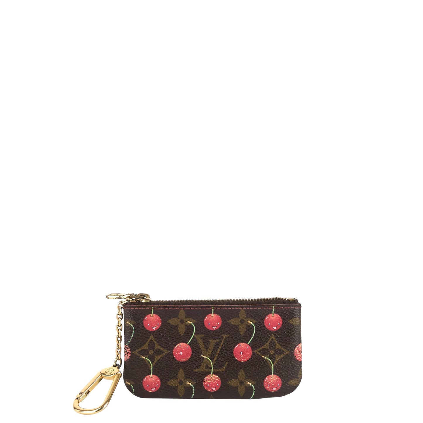Louis Vuitto Cerises Monogram Canvas Key Pouch