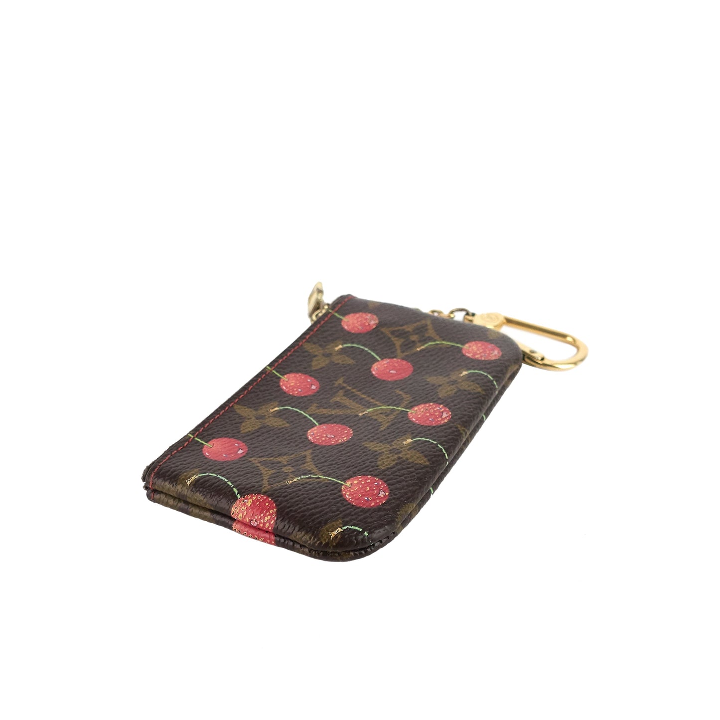 Louis Vuitto Cerises Monogram Canvas Key Pouch