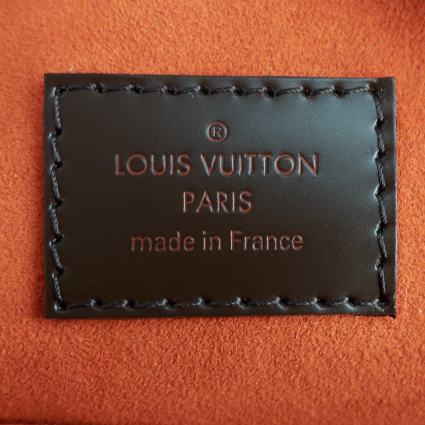 Louis Vuitto Ipanema GM Damier Ebene Canvas Bag