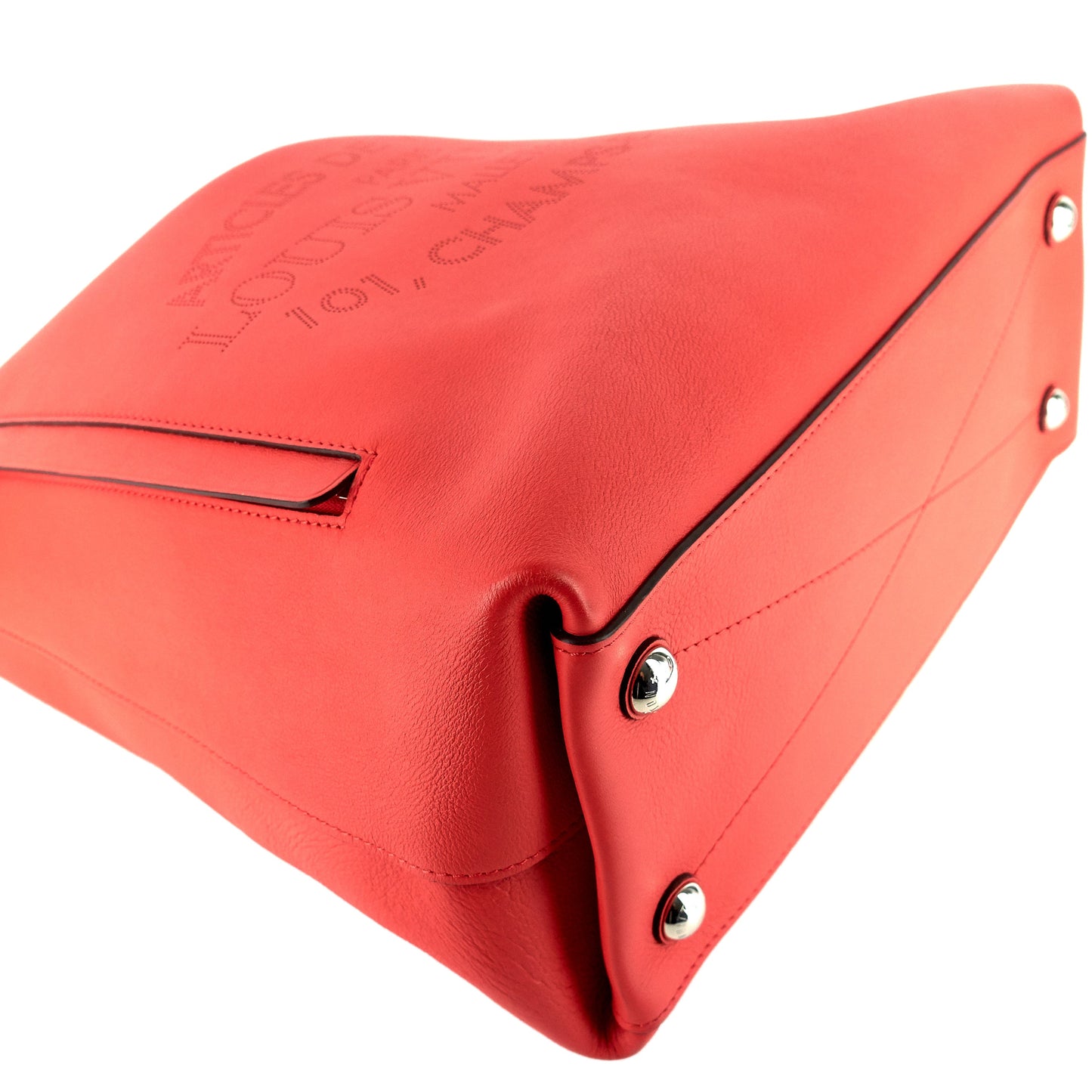 Louis Vuitto Parnassea Bagatelle Veau Soie Calfskin Leather Bag