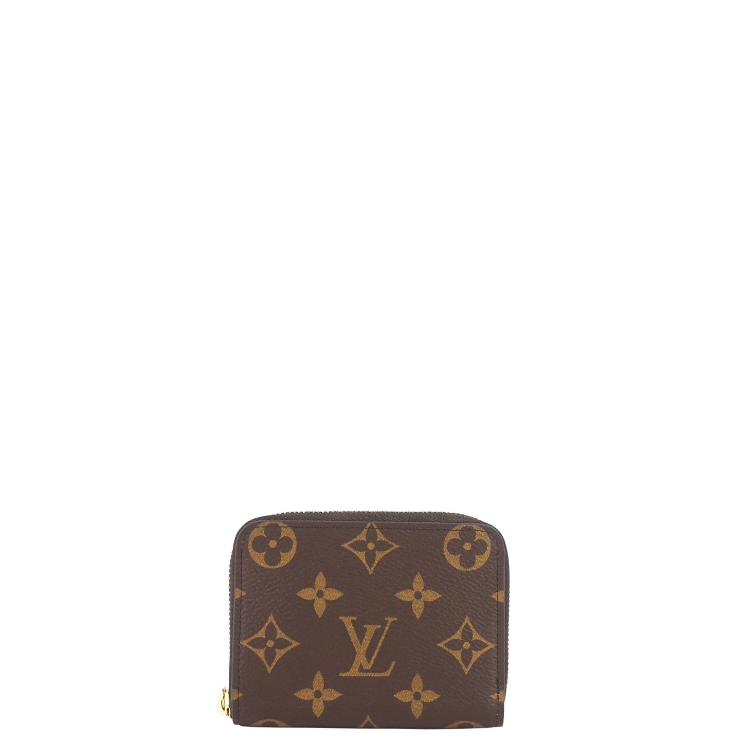 Louis Vuitto Zipped Coin Monogram Canvas Wallet