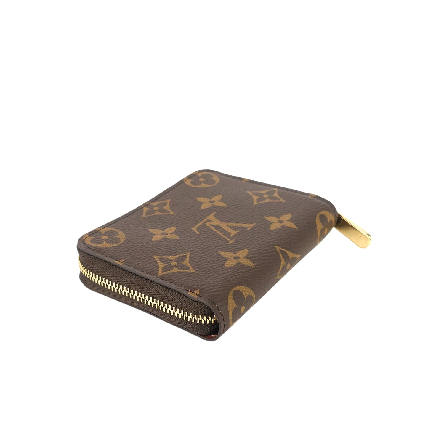 Louis Vuitto Zipped Coin Monogram Canvas Wallet