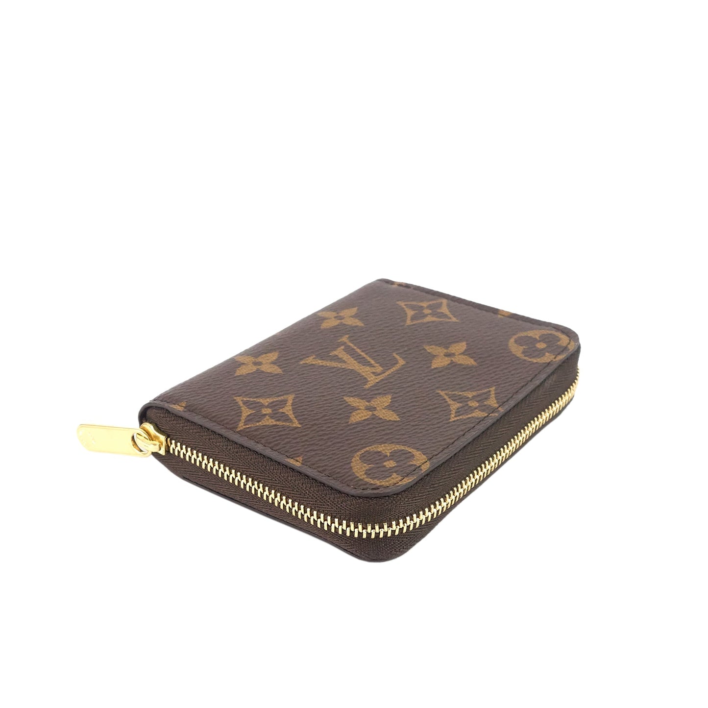 Louis Vuitto Zipped Coin Monogram Canvas Wallet