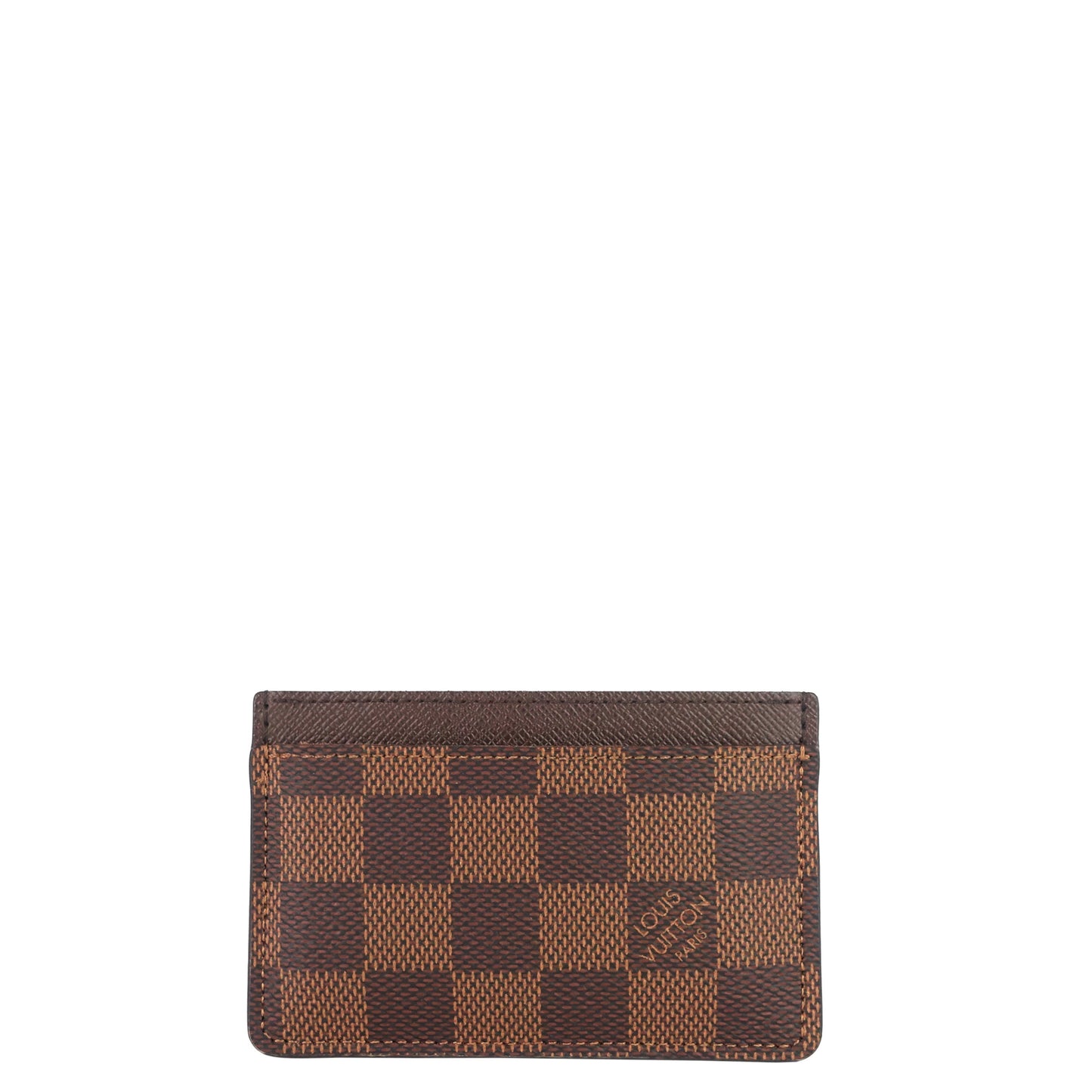Louis Vuitto Damier Ebene Canvas Card Holder