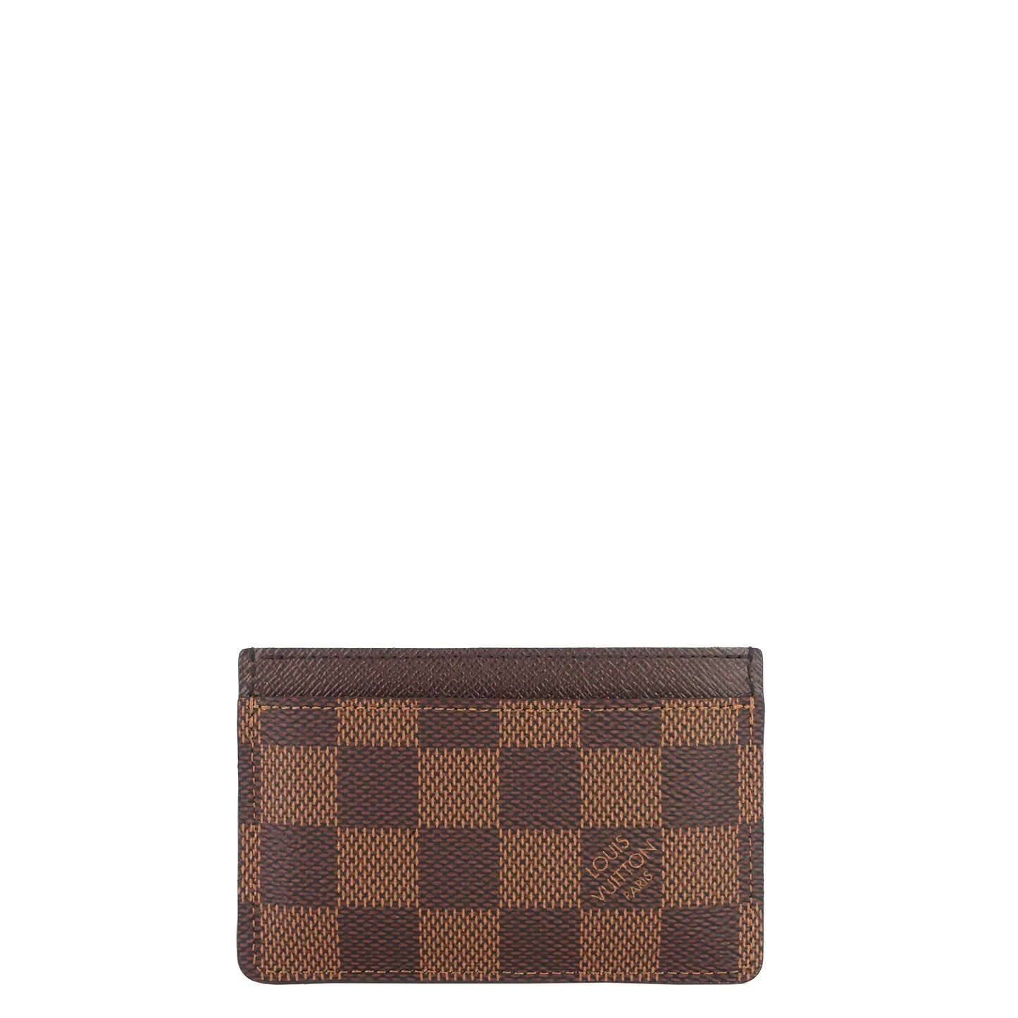 Louis Vuitto Damier Ebene Canvas Card Holder