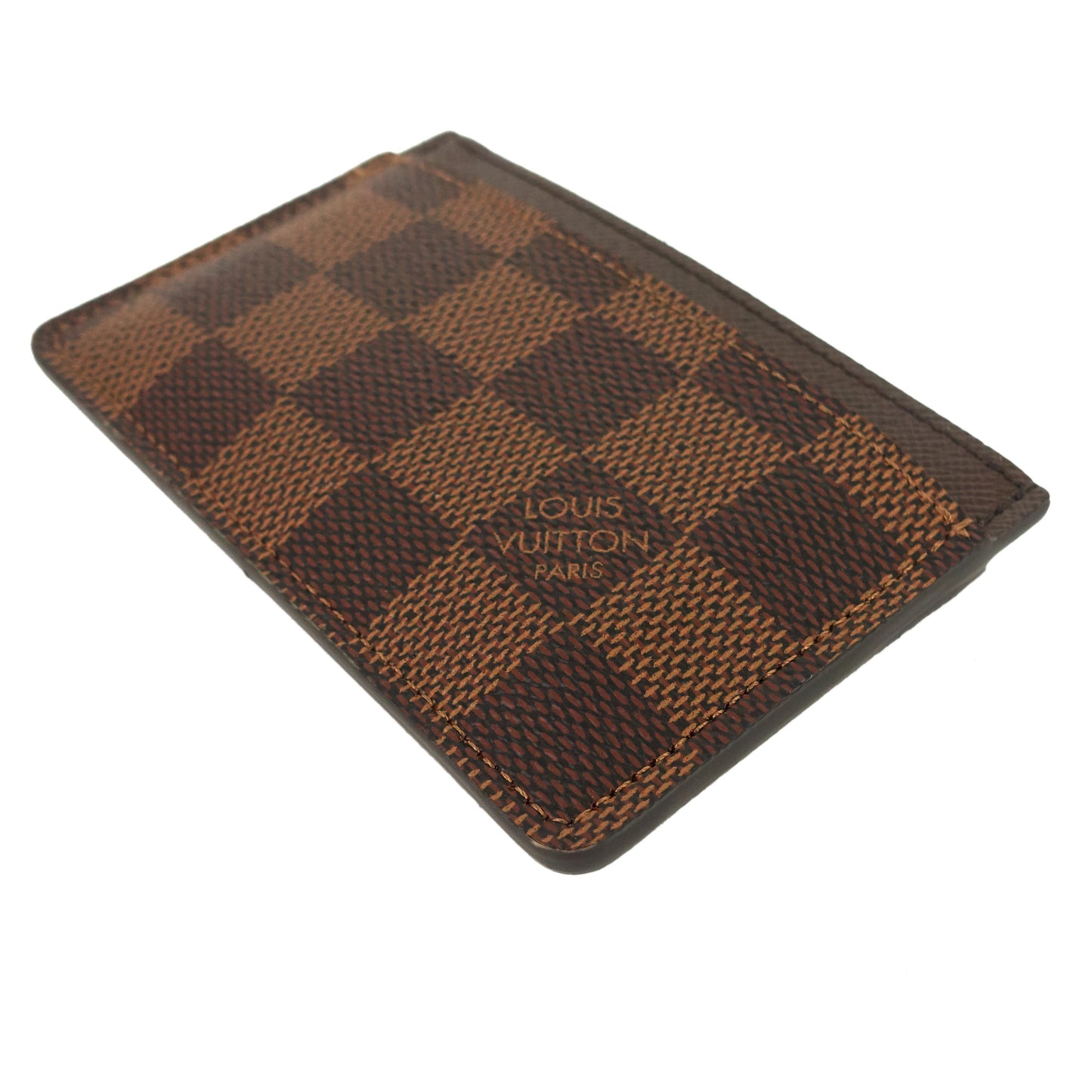 Louis Vuitto Damier Ebene Canvas Card Holder