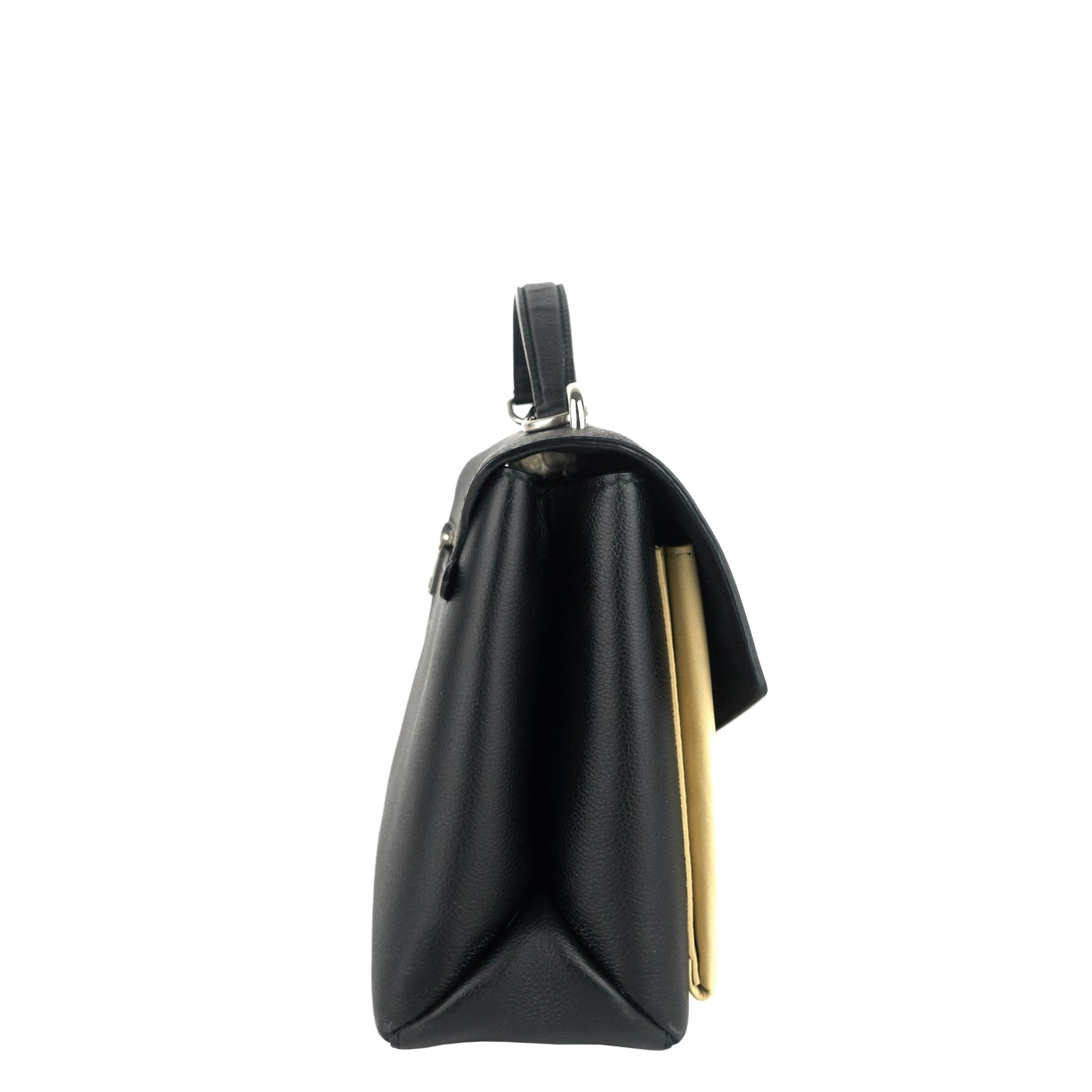 Louis Vuitto MyLockme Calfskin Leather Top Handle Bag