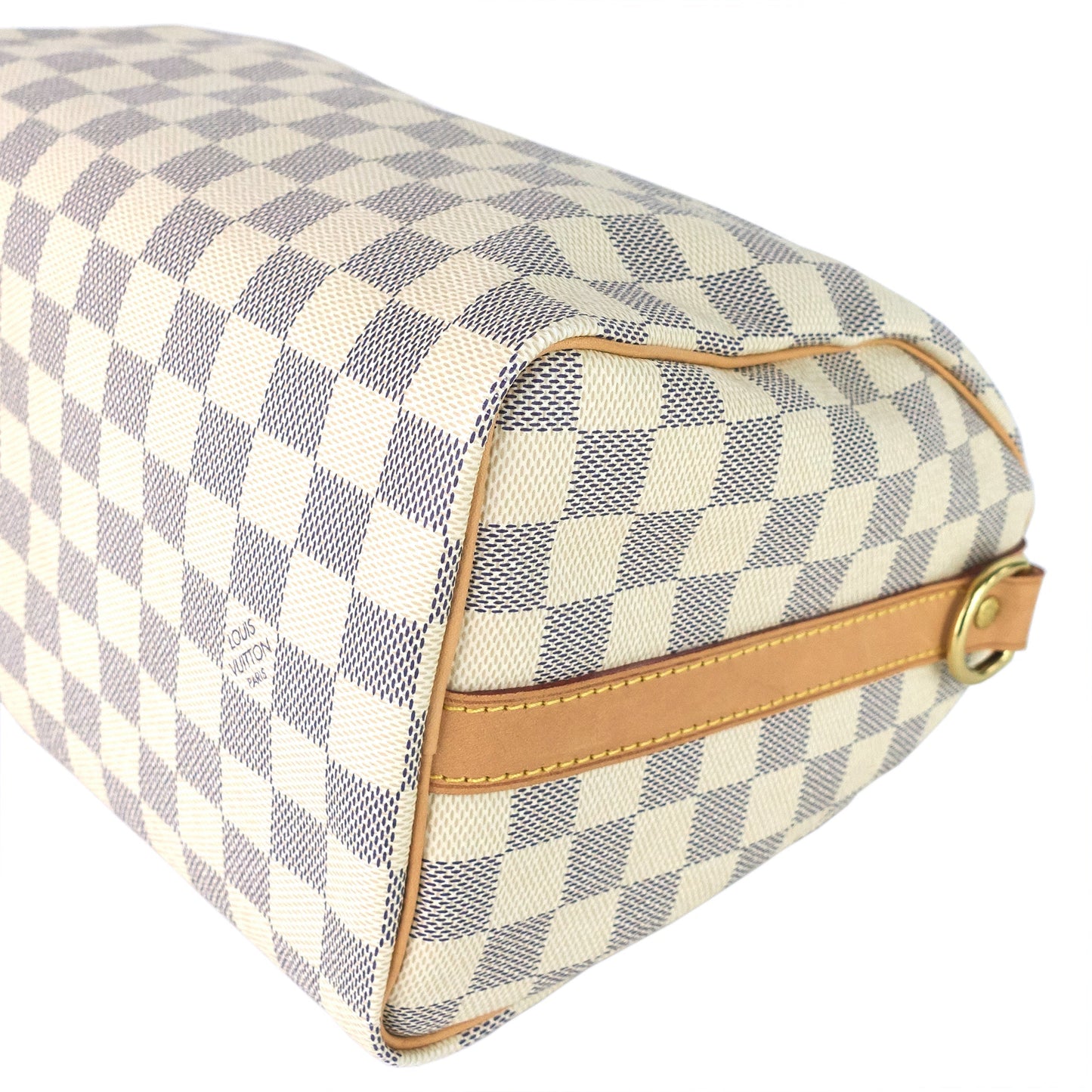 Louis Vuitto Speedy BandouliÃ¨re 25 Damier Azur Canvas Bag