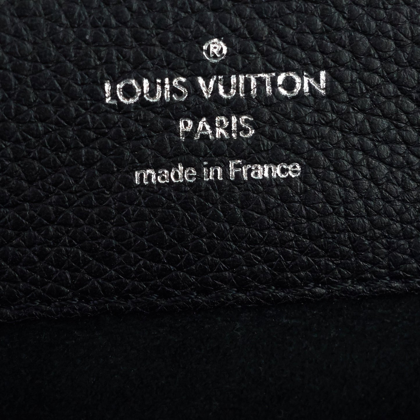 Louis Vuitto LockMe Mini Calfskin Leather Backpack Bag