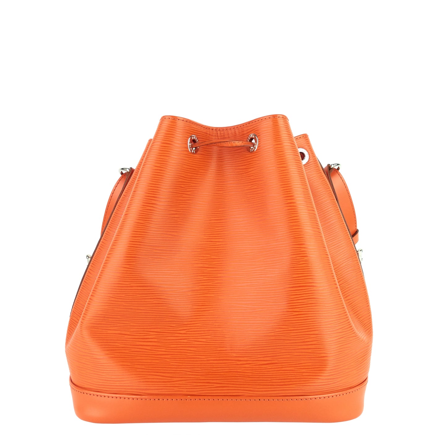 Louis Vuitto NoÃ© Large Orange Epi Leather Bag