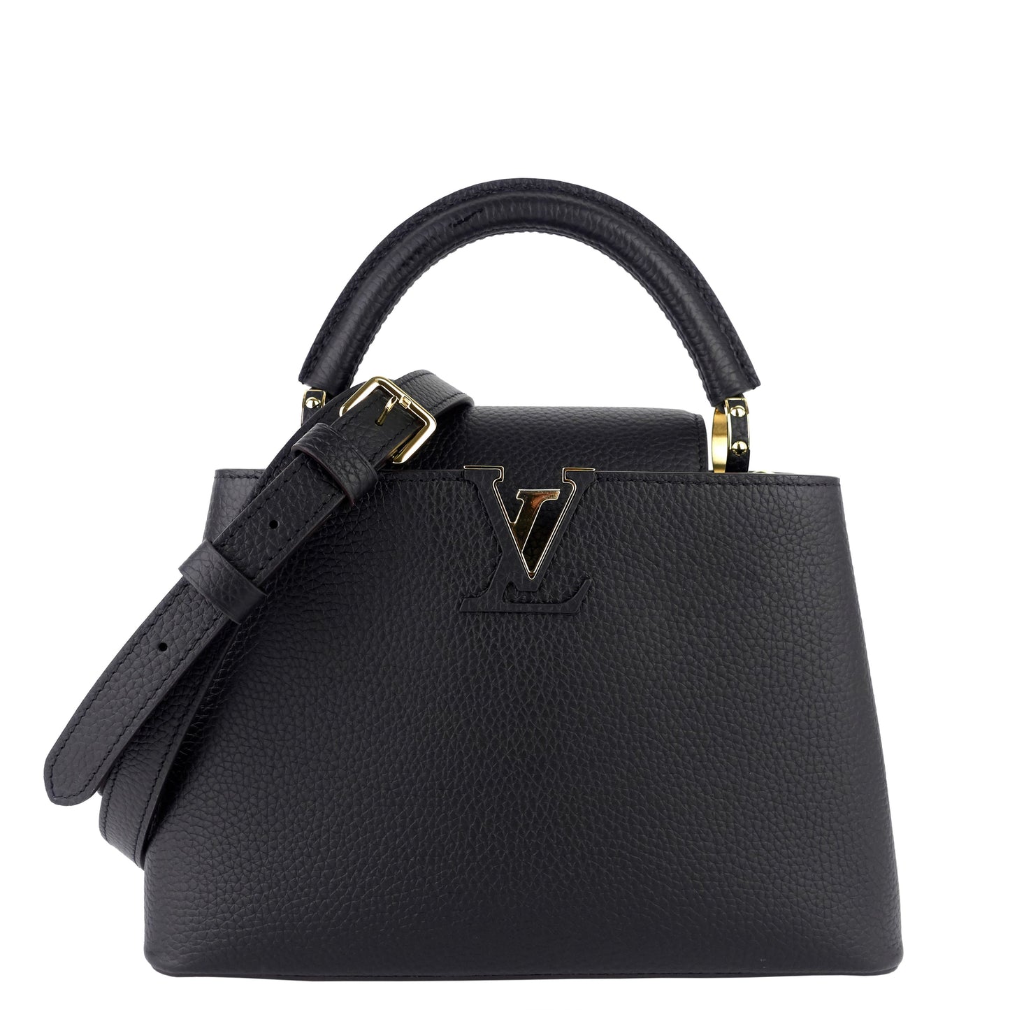 Louis Vuitto Capucines BB Taurillon Cowhide Leather Bag