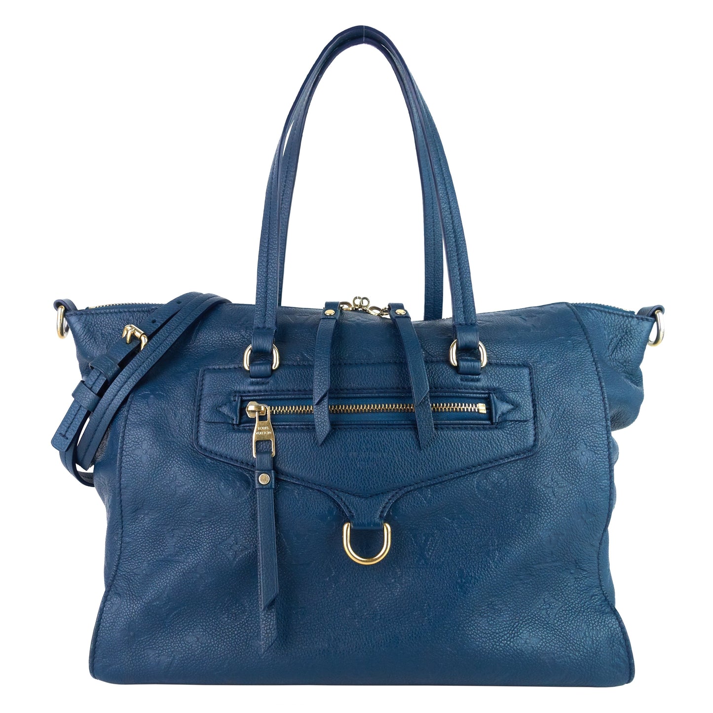 Louis Vuitto Lumineuse Monogram Empreinte Leather Bag