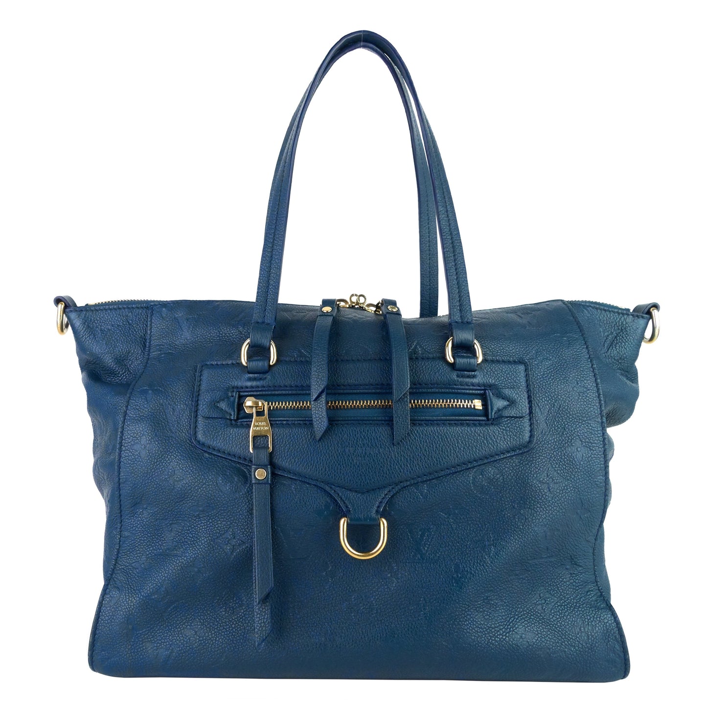 Louis Vuitto Lumineuse Monogram Empreinte Leather Bag