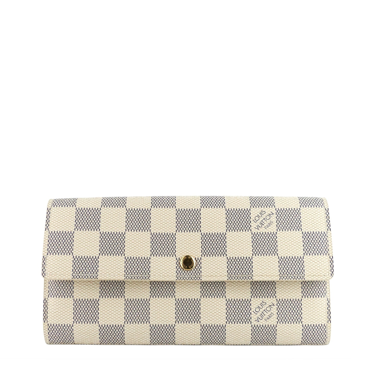 Louis Vuitto Sarah Damier Azure Canvas Wallet