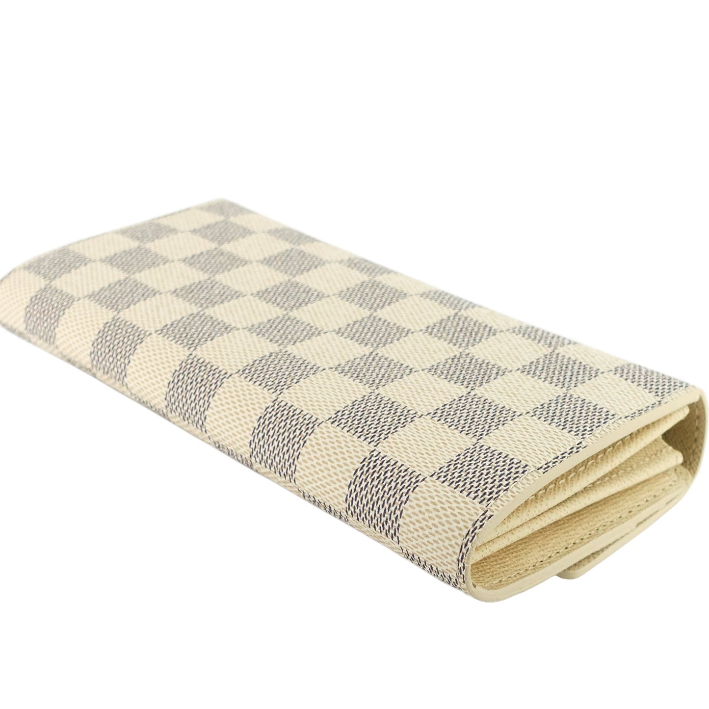 Louis Vuitto Sarah Damier Azure Canvas Wallet