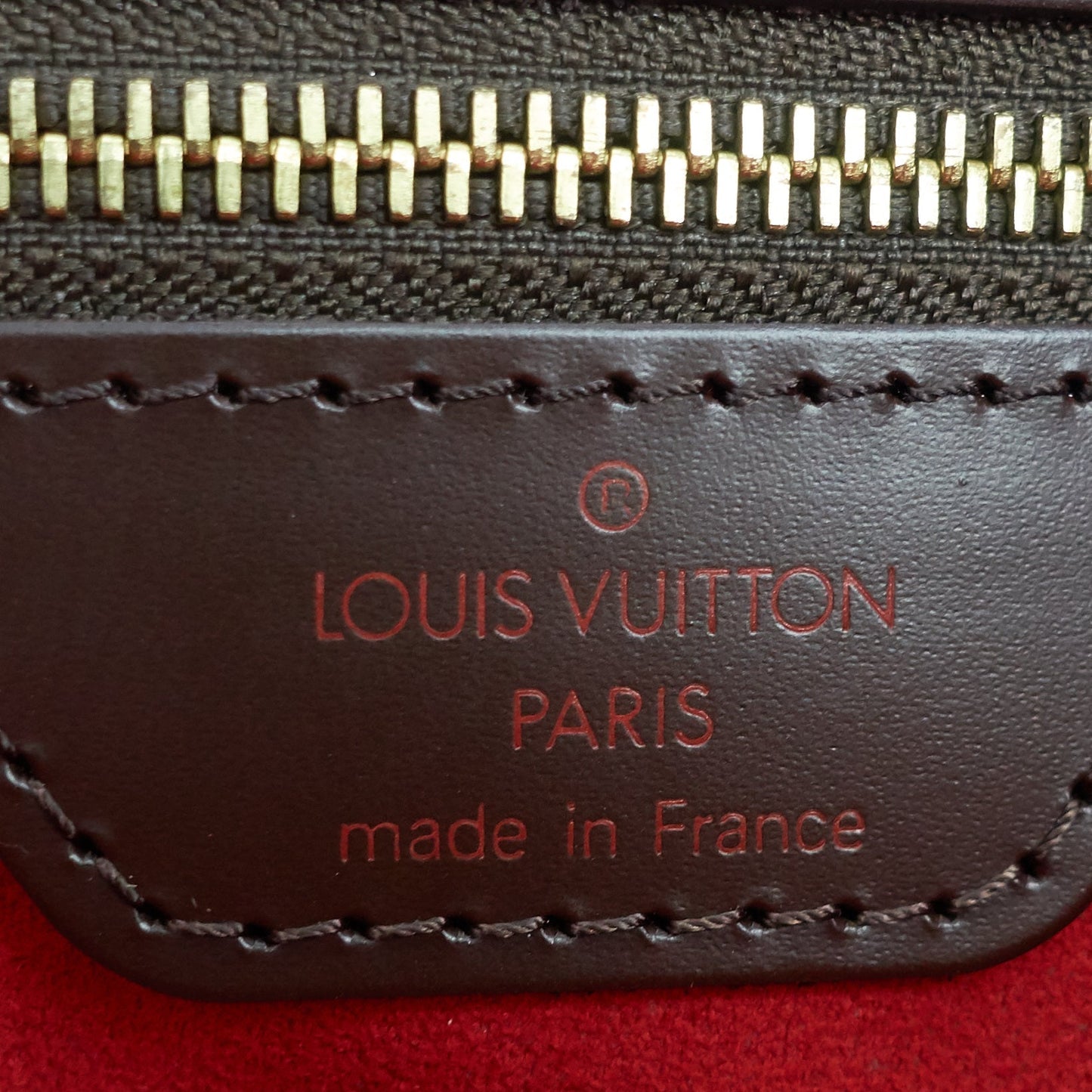 Louis Vuitto Louis Vuitton Hampstead PM Damier Ebene Canvas Bag