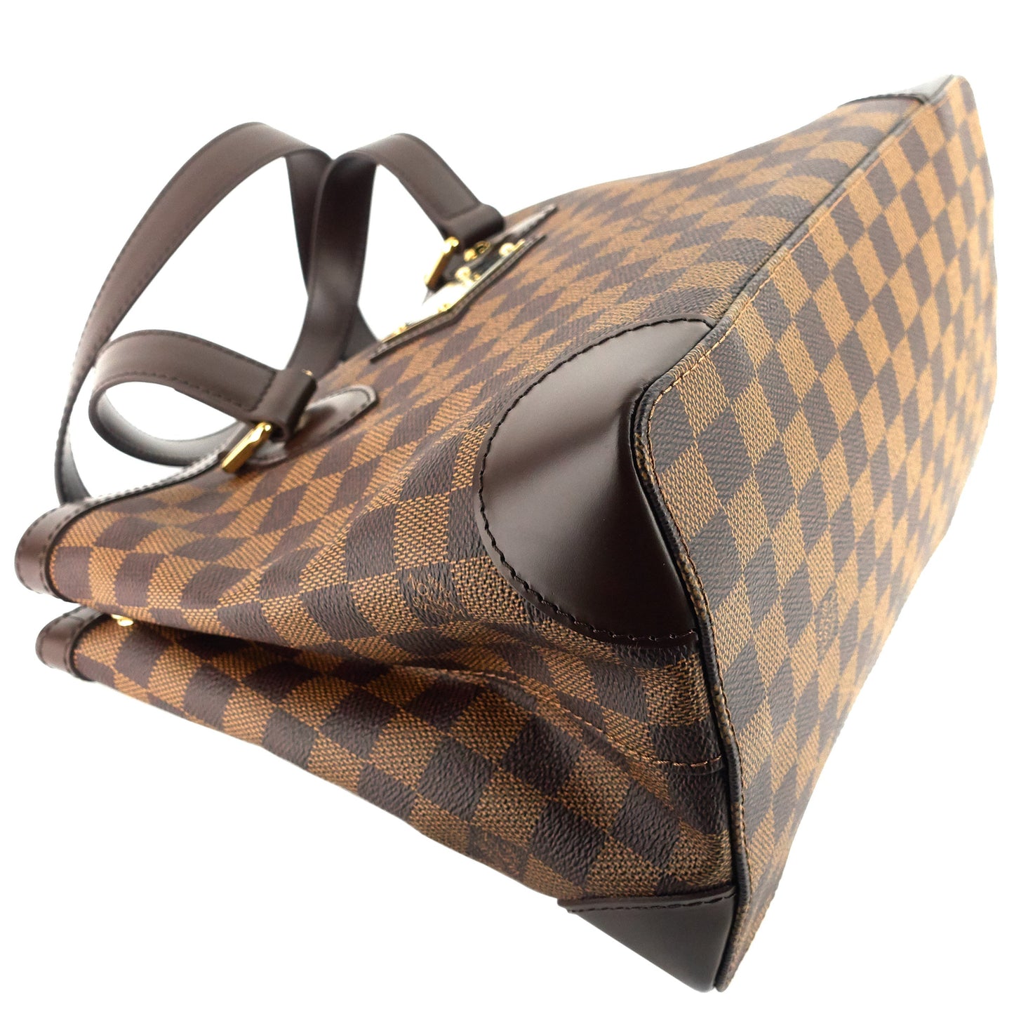 Louis Vuitto Louis Vuitton Hampstead PM Damier Ebene Canvas Bag