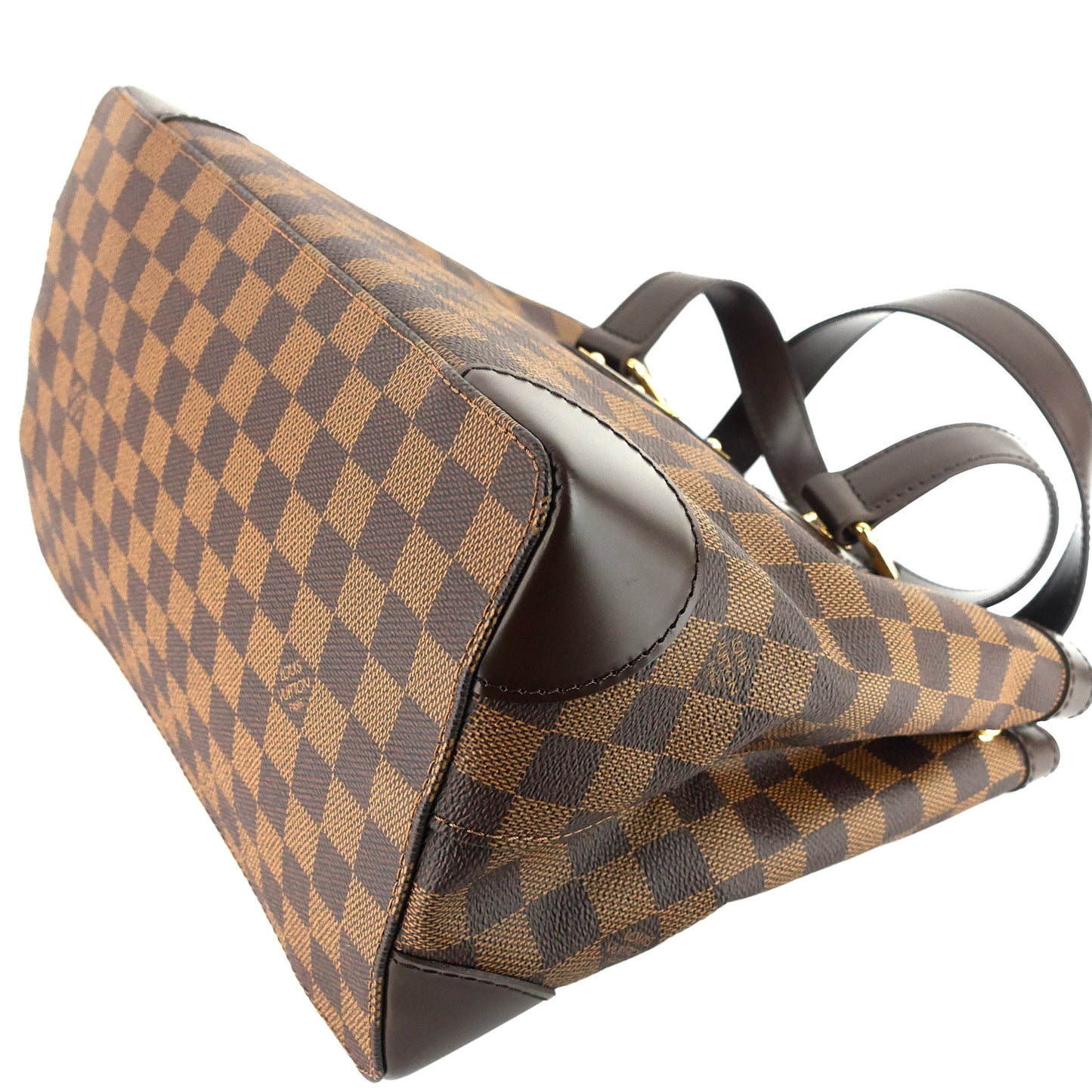 Louis Vuitto Louis Vuitton Hampstead PM Damier Ebene Canvas Bag