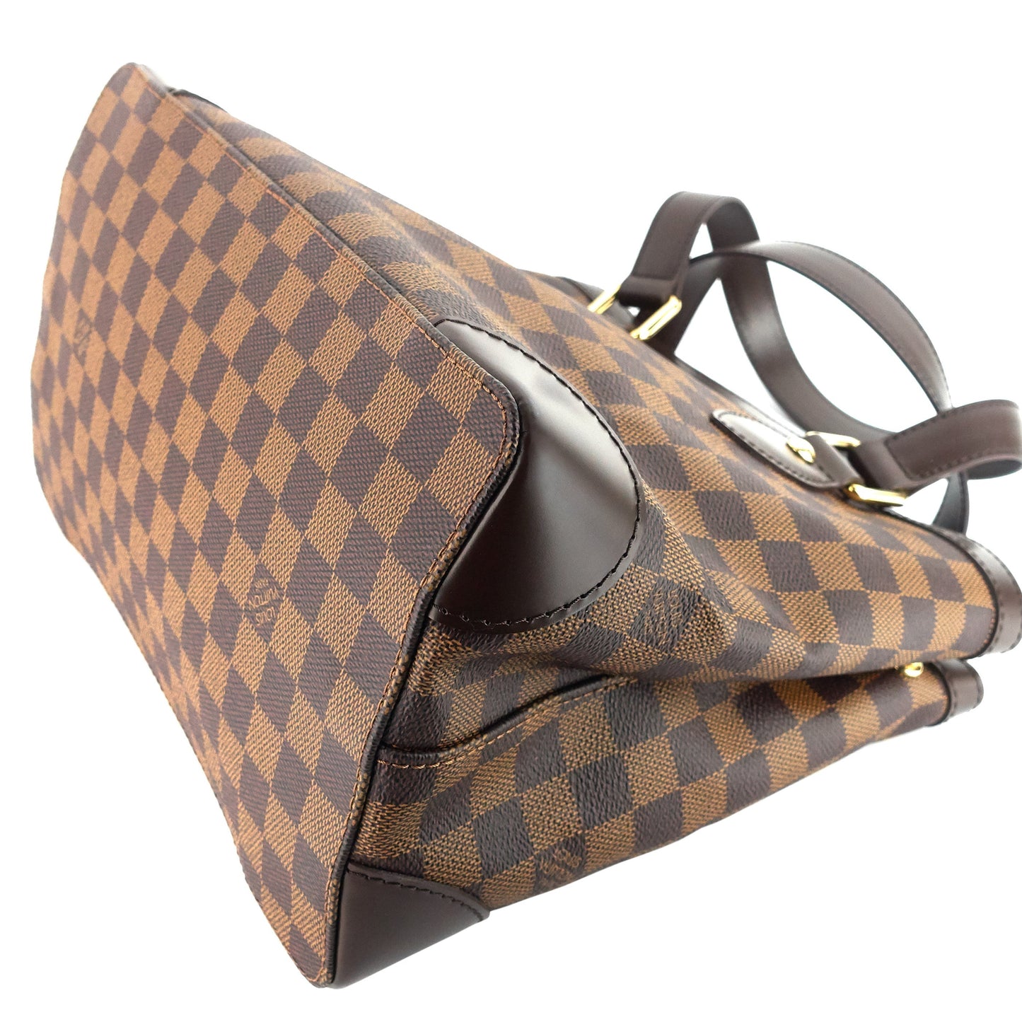 Louis Vuitto Louis Vuitton Hampstead PM Damier Ebene Canvas Bag