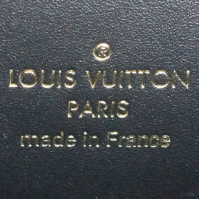 Louis Vuitto Dauphine Chain Wallet Reverse Monogram Bag