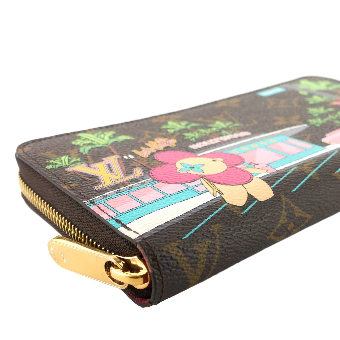Louis Vuitto Zippy 2021 Hollywood Animations Monogram Canvas Wallet