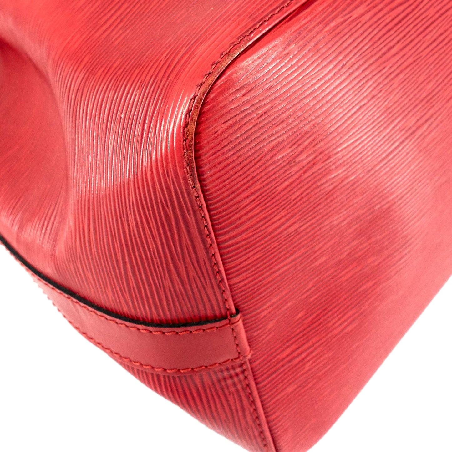 Louis Vuitto Noe Large Red Epi Leather Bag