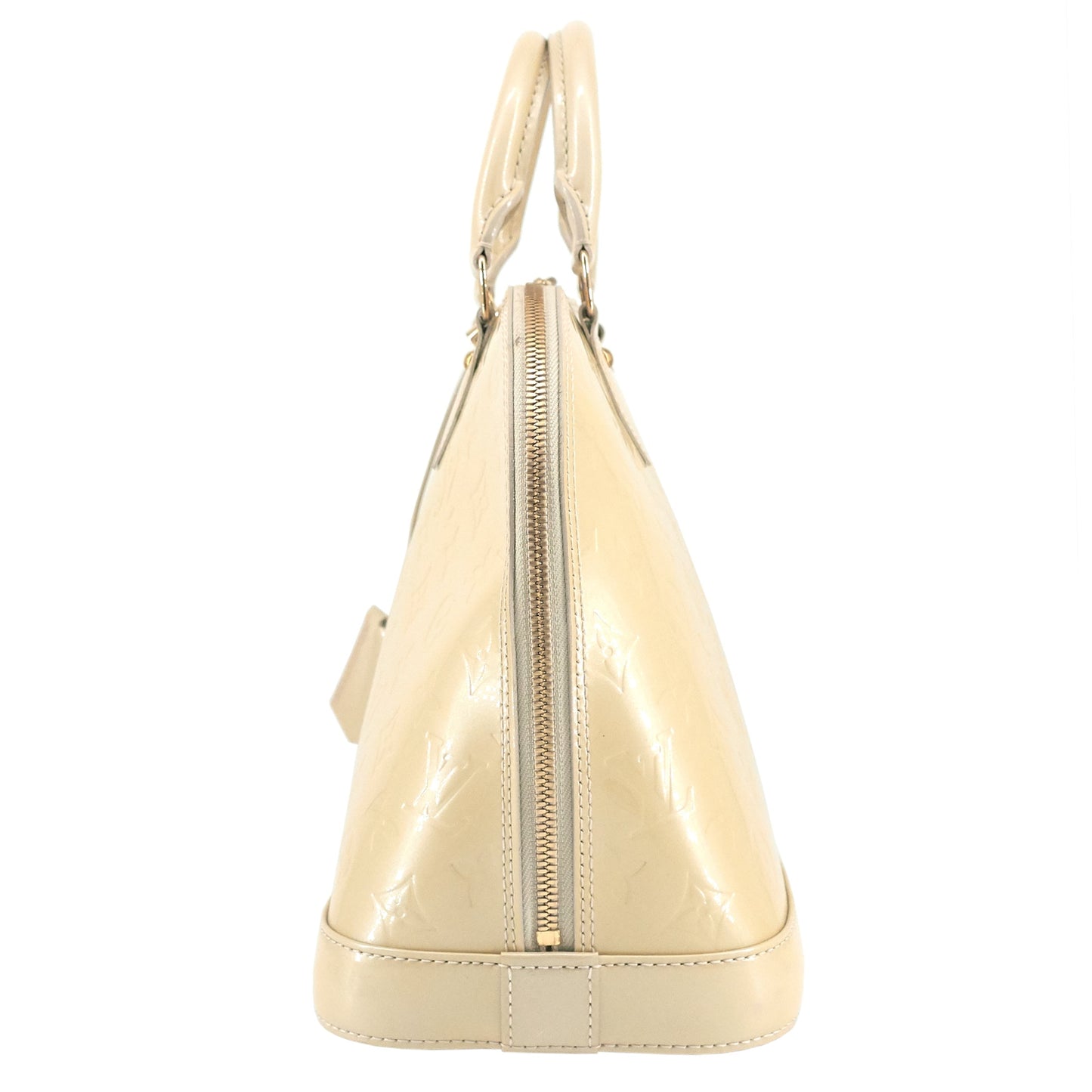 Louis Vuitto Alma PM Monogram Vernis Leather Handbag