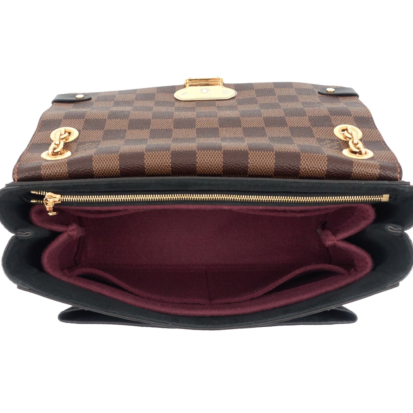 Louis Vuitto Vavin PM Damier Ebene Canvas Bag