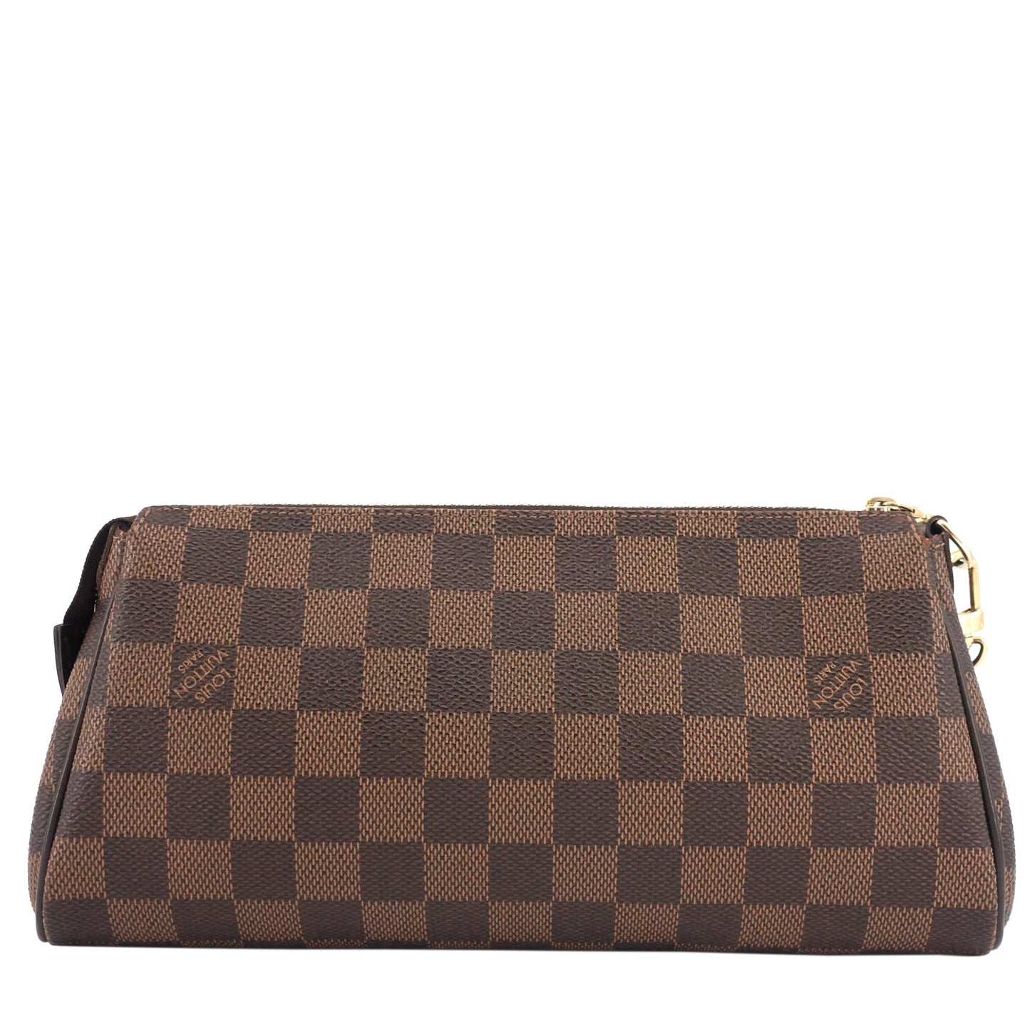 Louis Vuitto Eva Damier Ebene Canvas Crossbody Bag