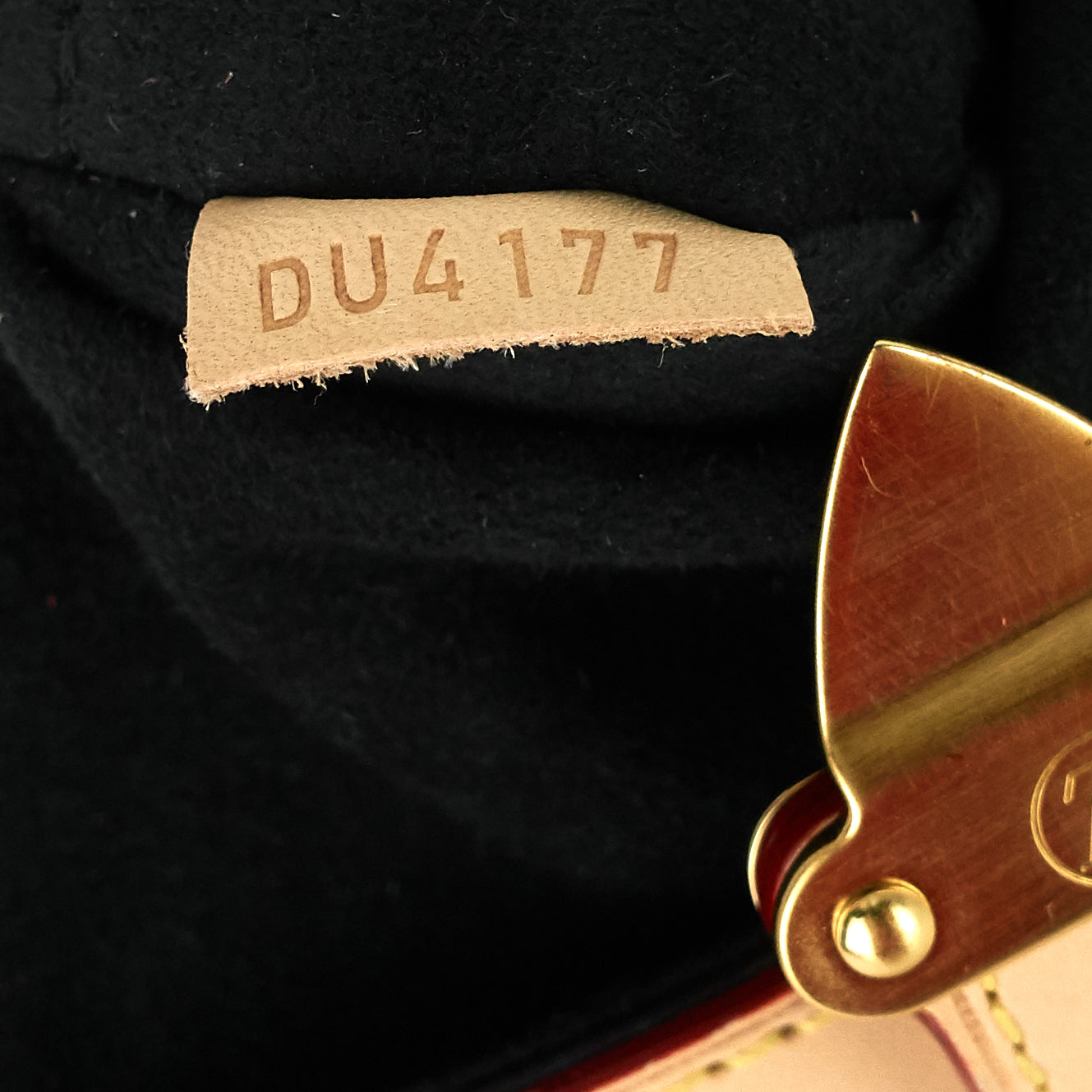Louis Vuitto Duffle Monogram Canvas Bucket Bag