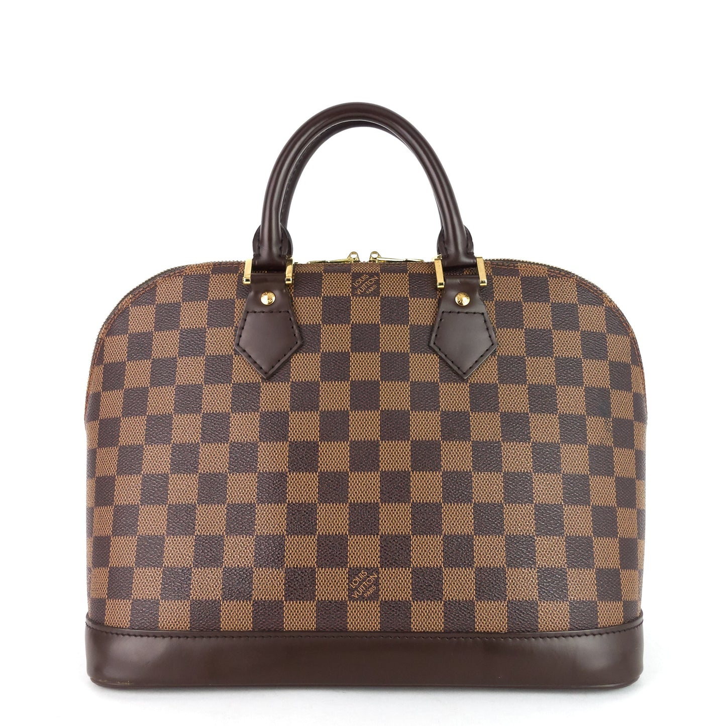 Louis Vuitto Alma PM Damier Ebene Canvas Bag