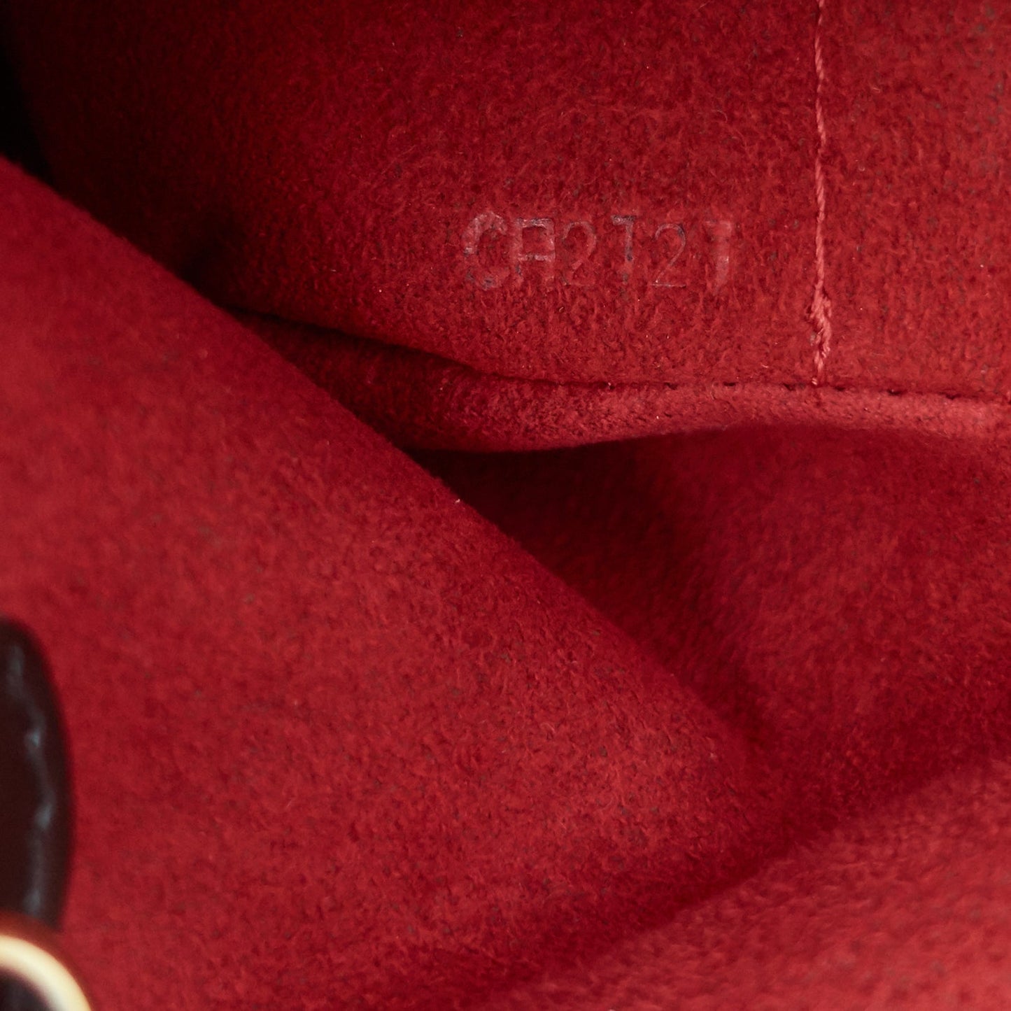 Louis Vuitto Hampstead PM Damier Ebene Canvas Bag