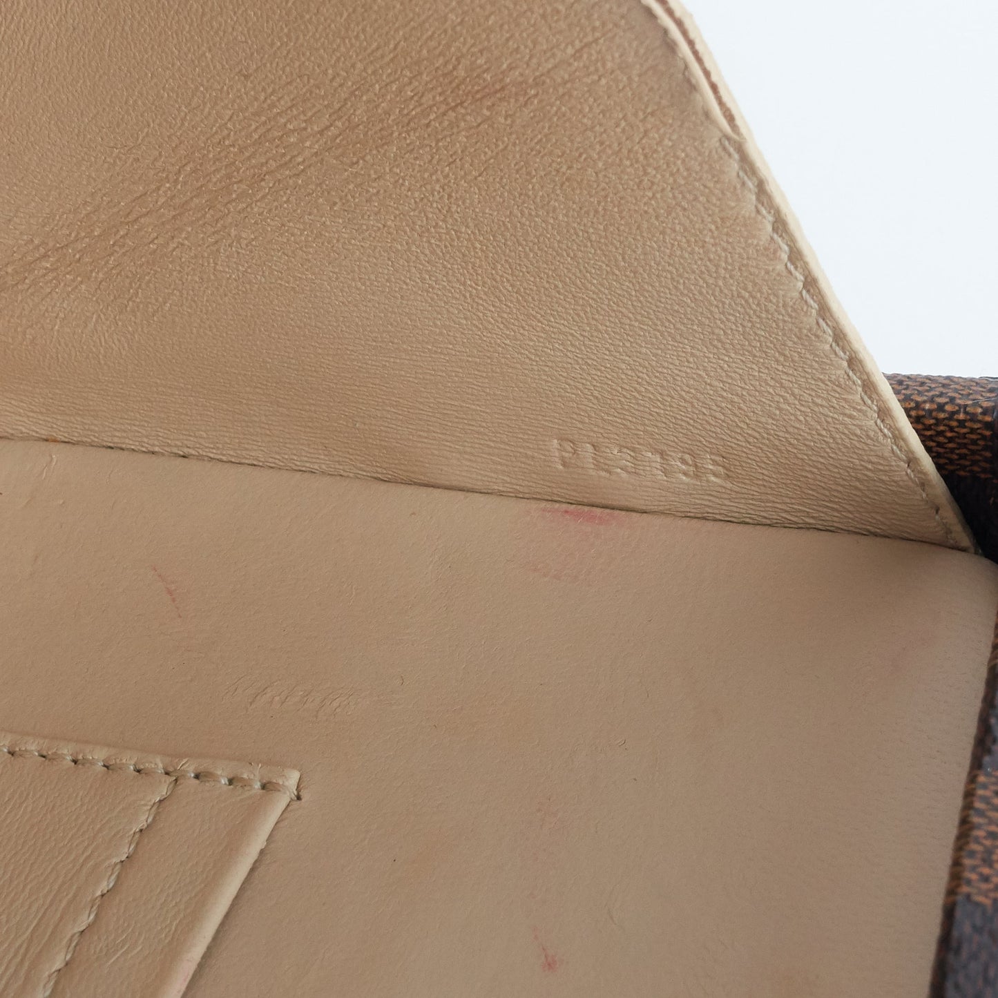 Louis Vuitto Petite Malle Damier Ebene Cavas Bag