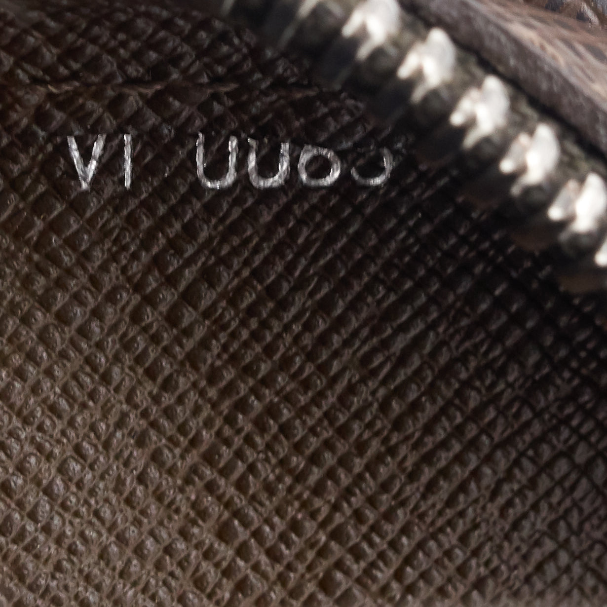 Louis Vuitto Pochette Baikal Grizzli Taiga Leather Bag