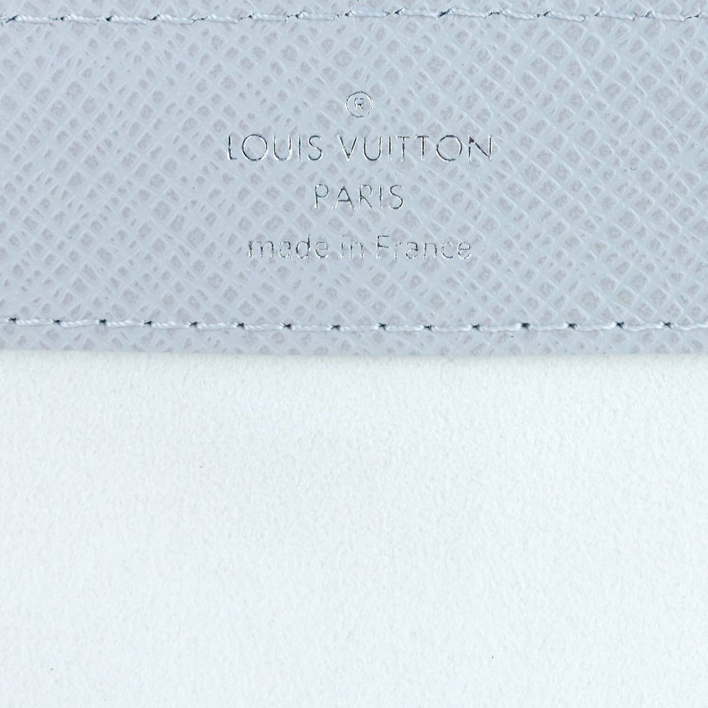 Louis Vuitto 3 Watch Case Monogram Antarctica Canvas Bag