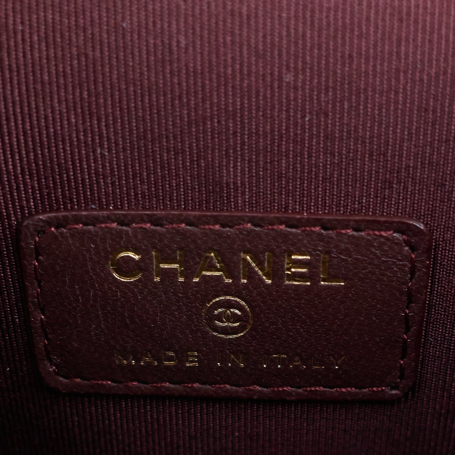 Chanel Classic Vanity with Chain MatelassÃ© Lambskin Crossbody Bag