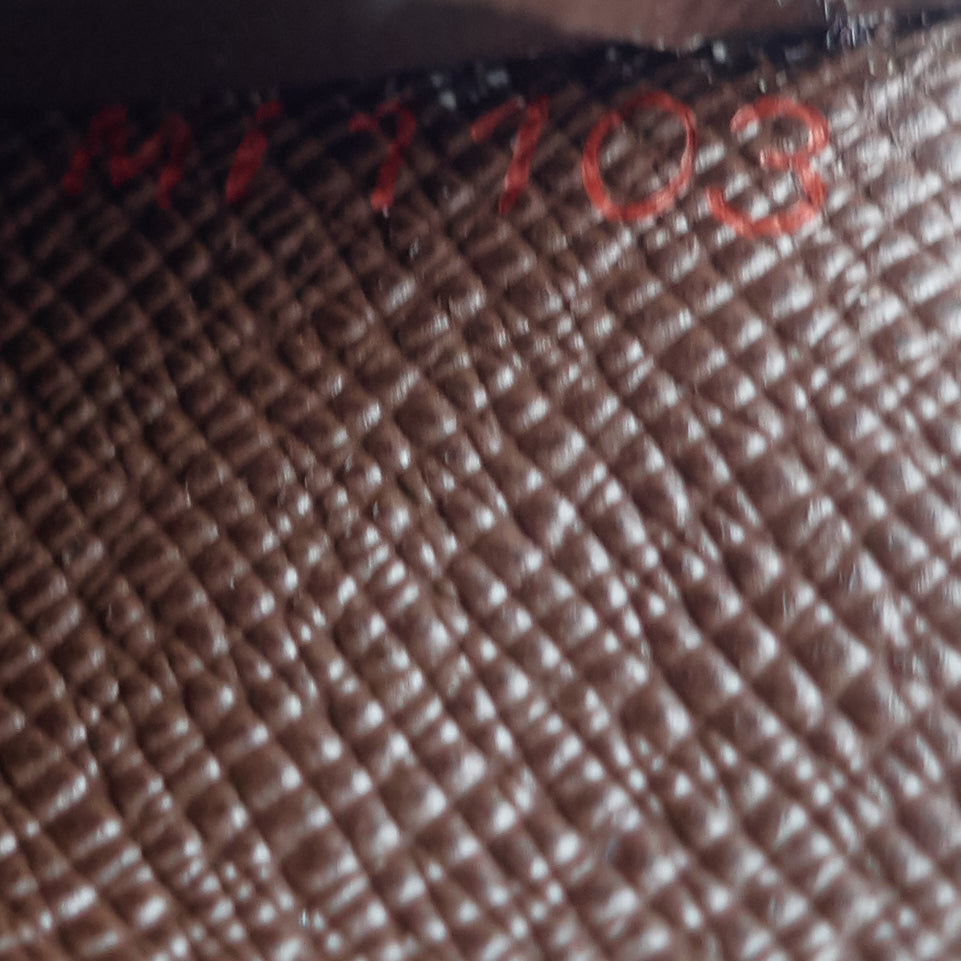 Louis Vuitto Damier Ebene Canvas Pocket Organizer