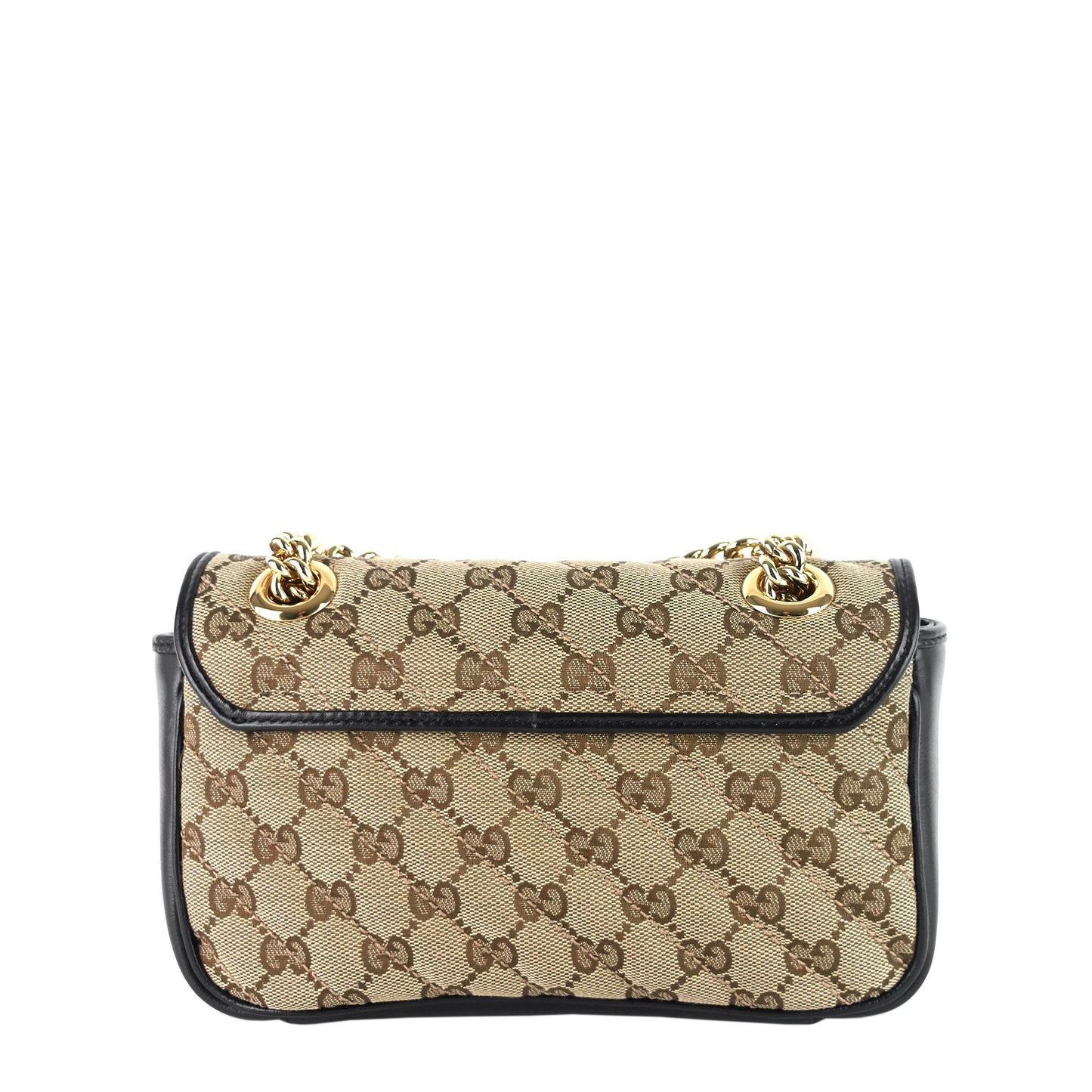 Gucci GG Marmont Small MatelassÃ© Monogram Canvas Shoulder Bag
