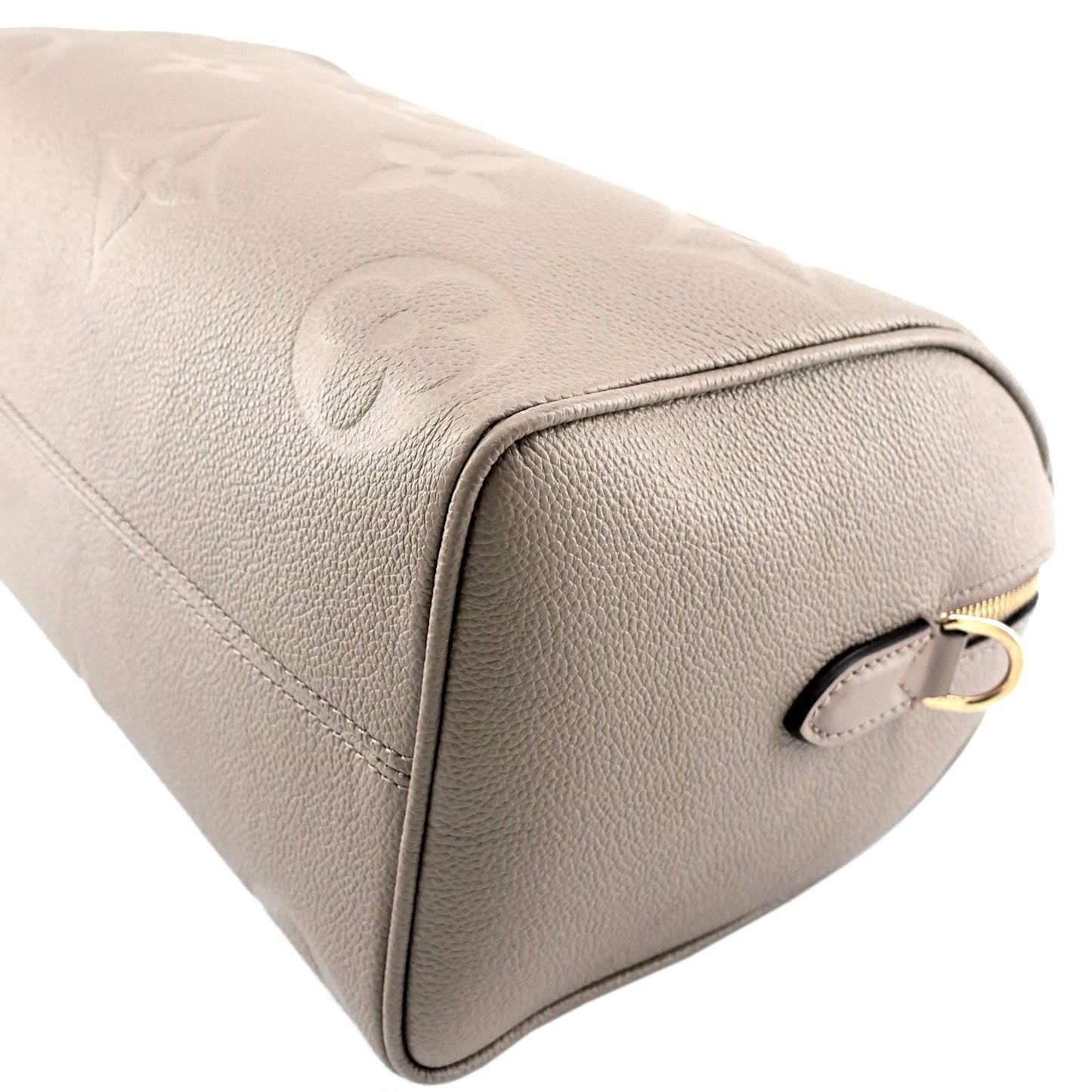 Louis Vuitto Speedy BandouliÃ¨re 25 Giant Empreinte Monogram Leather Bag