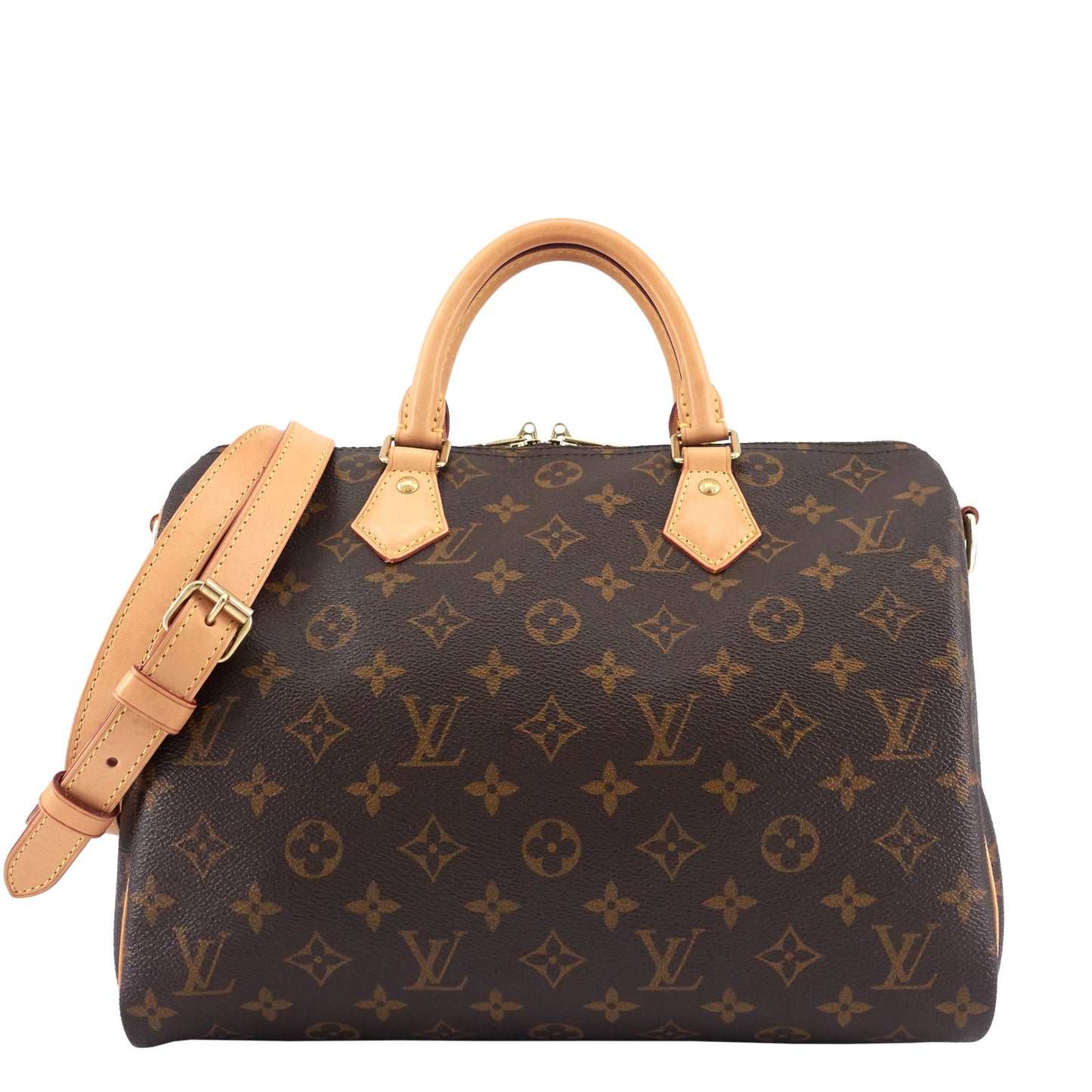 Louis Vuitto Speedy BandouliÃ¨re 30 Monogram Canvas Bag