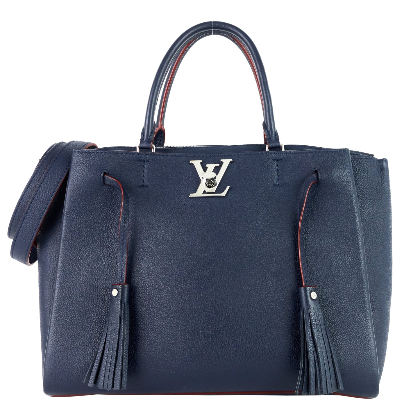 Louis Vuitto LockMeTo MM Calfskin Leather Handbag