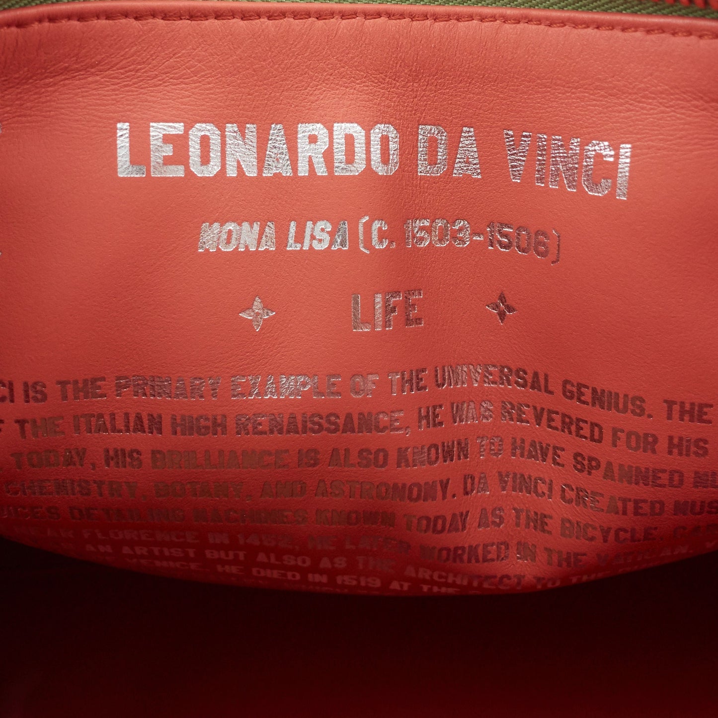 Louis Vuitto Speedy 30 Master Collection Leonardo da Vinci Bag