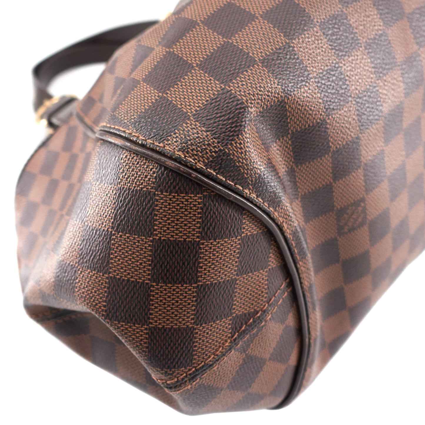 Louis Vuitto Sistina GM Damier Ebene Canvas Bag