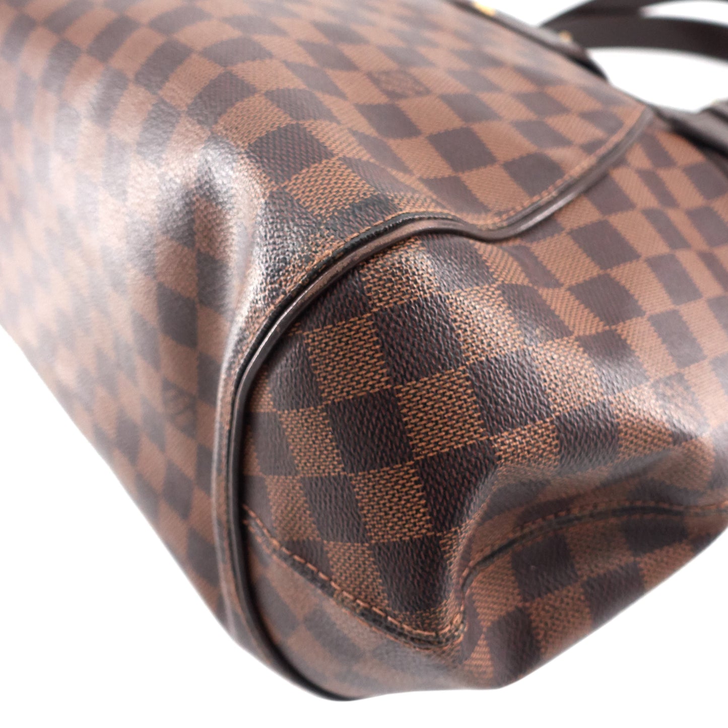 Louis Vuitto Sistina GM Damier Ebene Canvas Bag