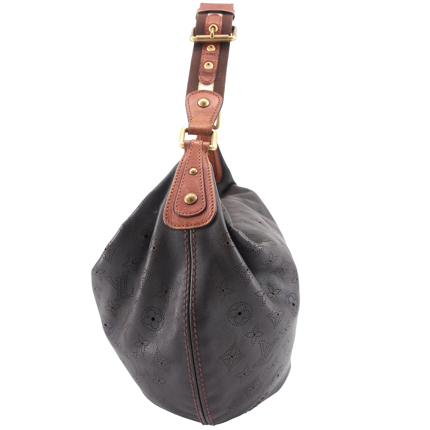 Louis Vuitto Onatah GM Mahina Leather Hobo Bag