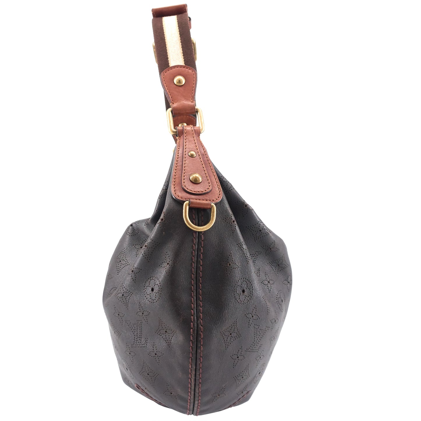 Louis Vuitto Onatah GM Mahina Leather Hobo Bag