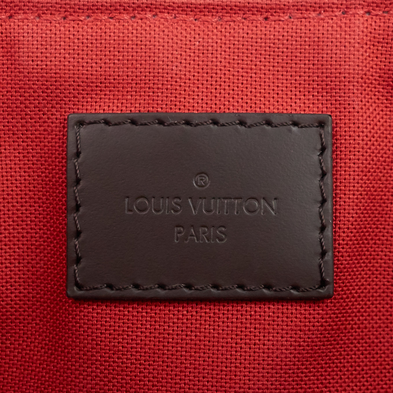 Louis Vuitto Siena MM Damier Ebene Canvas Bag