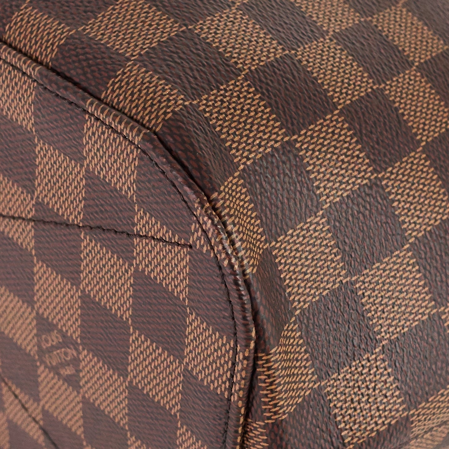 Louis Vuitto Siena MM Damier Ebene Canvas Bag