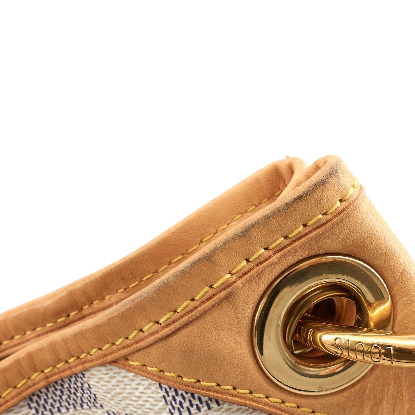 Louis Vuitto Galliera GM Damier Azur Canvas Bag